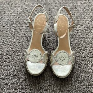 Jack Rogers Claire Rope Wedge Size 8